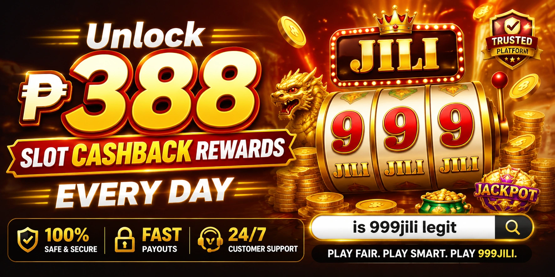 999JILI casino homepage visual for Philippines players